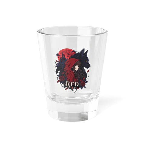 Red Shot Glass, 1.5oz