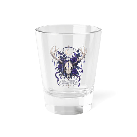 Beautiful Monsters Shot Glass, 1.5oz