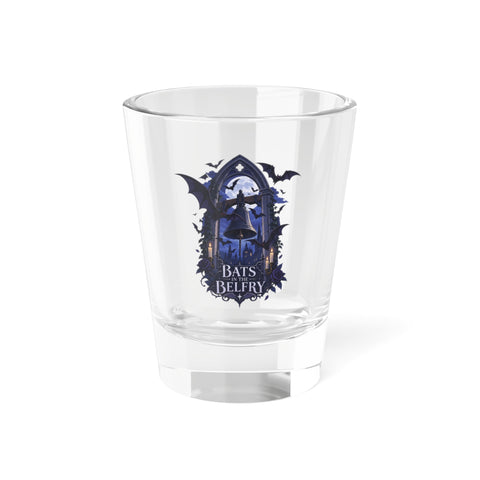 Bats in the Belfry Shot Glass, 1.5 oz