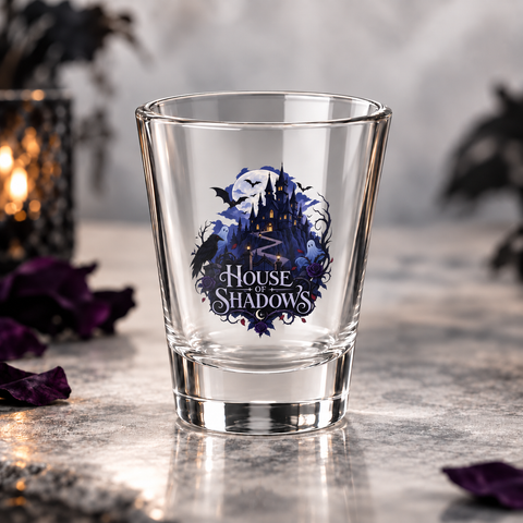 House of Shadows Shot Glass, 1.5oz