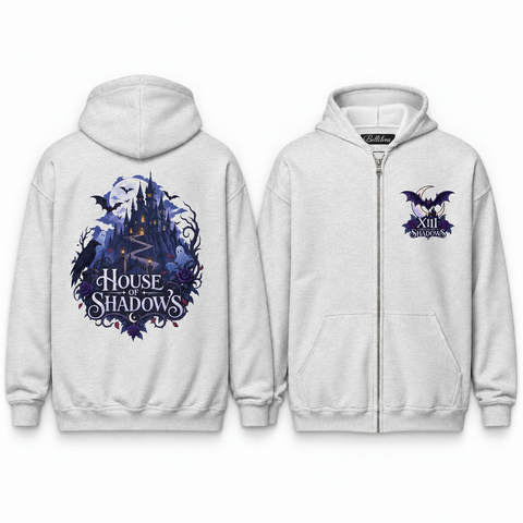 House of Shadows Unisex Zip Hoodie