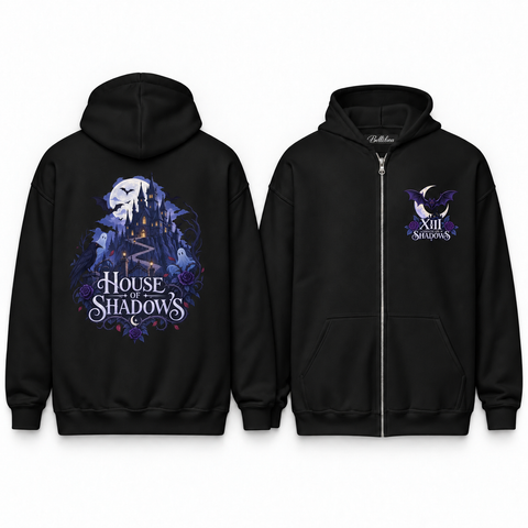 House of Shadows Unisex Zip Hoodie