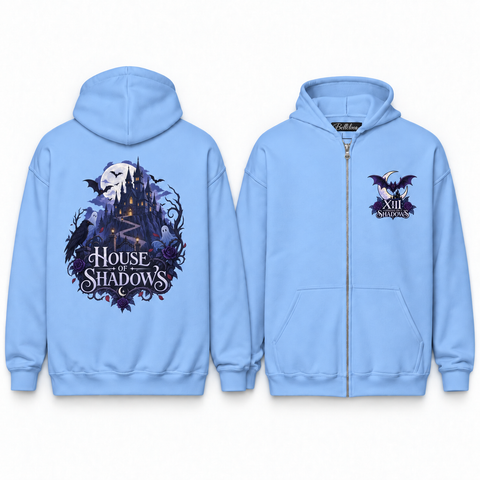 House of Shadows Unisex Zip Hoodie