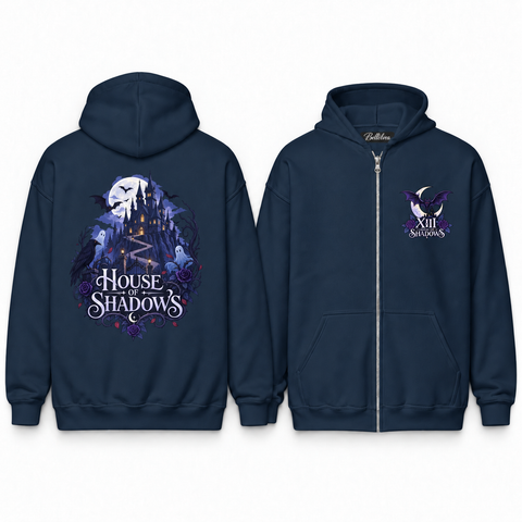 House of Shadows Unisex Zip Hoodie