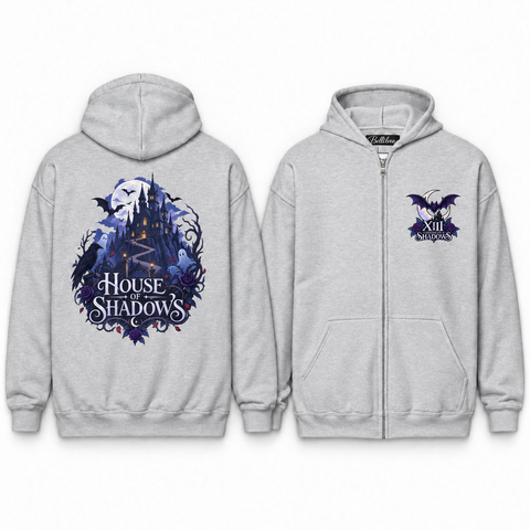 House of Shadows Unisex Zip Hoodie