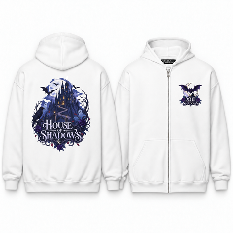 House of Shadows Unisex Zip Hoodie