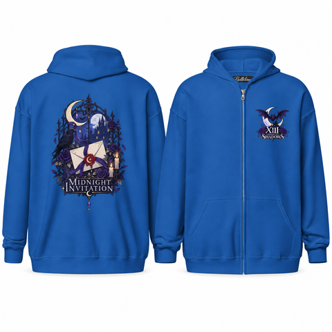 Midnight Invitation Unisex Zip Hoodie