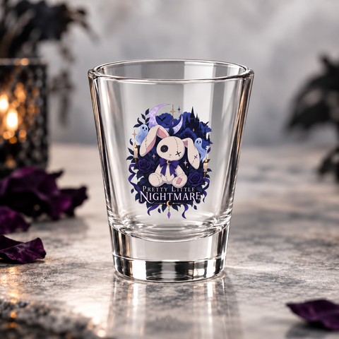 Pretty Little Nightmare Shot Glass, 1.5 oz