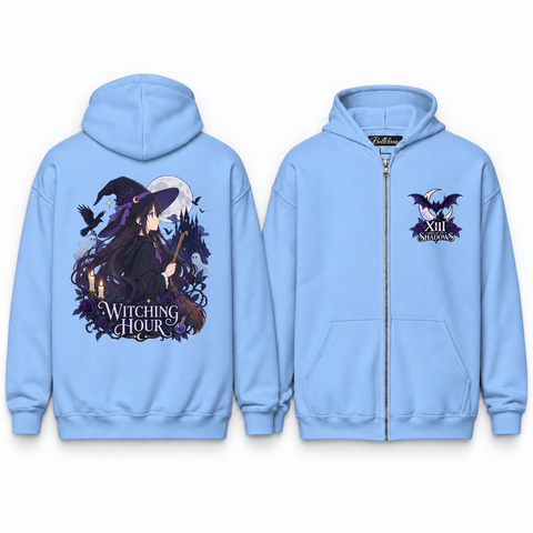 Witching Hour Unisex Zip Hoodie