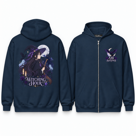 Witching Hour Unisex Zip Hoodie