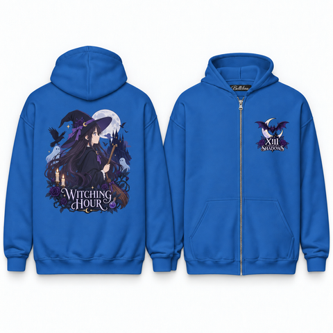 Witching Hour Unisex Zip Hoodie
