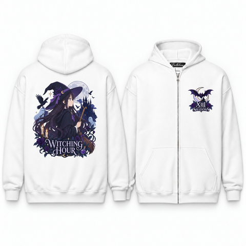 Witching Hour Unisex Zip Hoodie