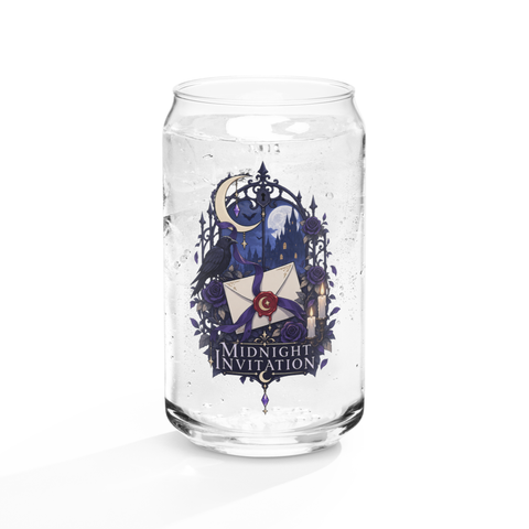 Midnight Invitation Can Glass