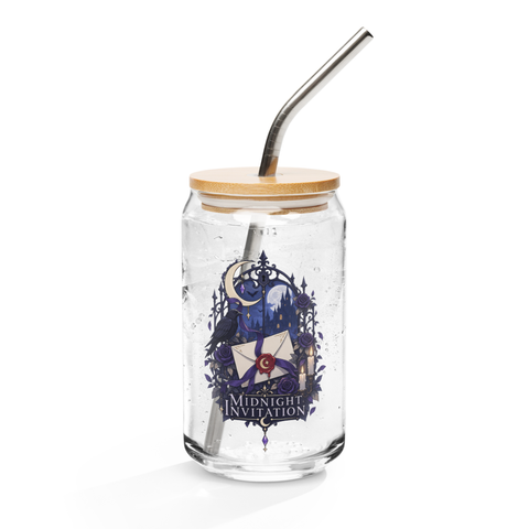 Midnight Invitation Can Glass