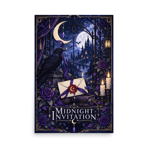 Midnight Invitation Poster
